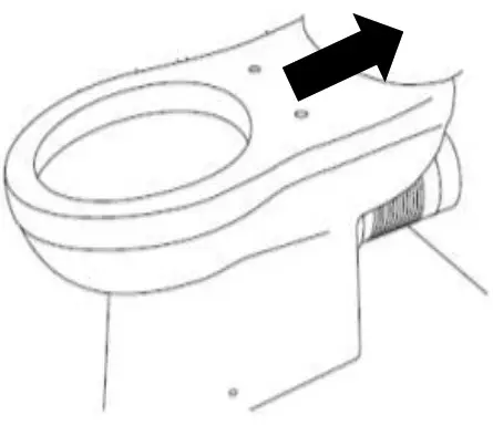 better bathrooms Close Coupled Rimless Toilet with Soft Close Seat - Installation 2