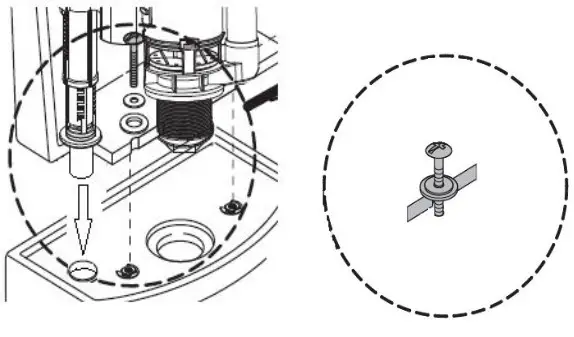 better bathrooms Close Coupled Rimless Toilet with Soft Close Seat - Installation 9