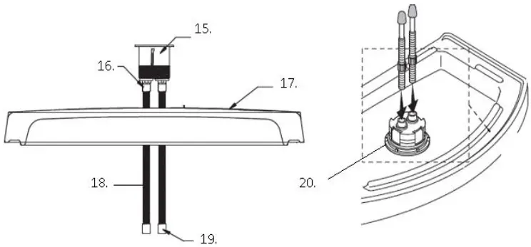 better bathrooms Close Coupled Rimless Toilet with Soft Close Seat - Parts 3
