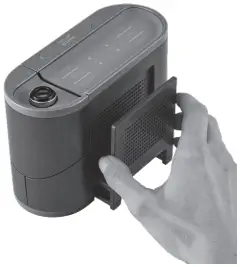 HoMEDiCS SS-5080 SOUNDSPA Recharged Projection Alarm Clock A3