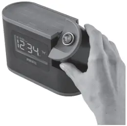 HoMEDiCS SS-5080 SOUNDSPA Recharged Projection Alarm Clock A4