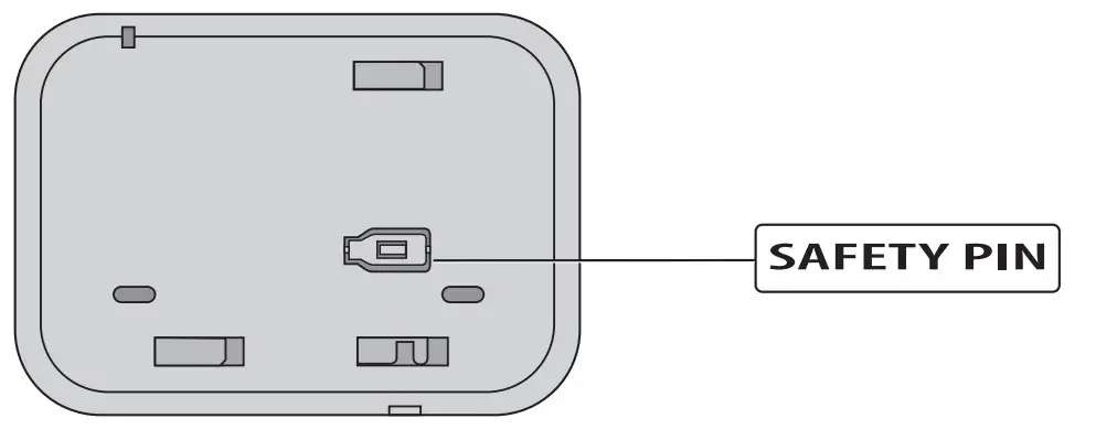 Back side Mounting plate