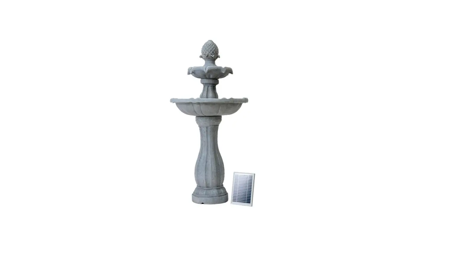 Xbrand Am-243-8379 Classic Two Tiered Solar Fountain Instruction Manual