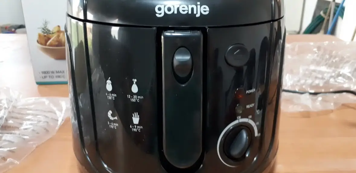 Gorenje Gf1800bk Deep Fryer Instruction Manual