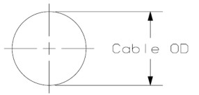 PANDUIT RW318 Aluminum and Plastic 2  Hole Cable Cleat - icon 1