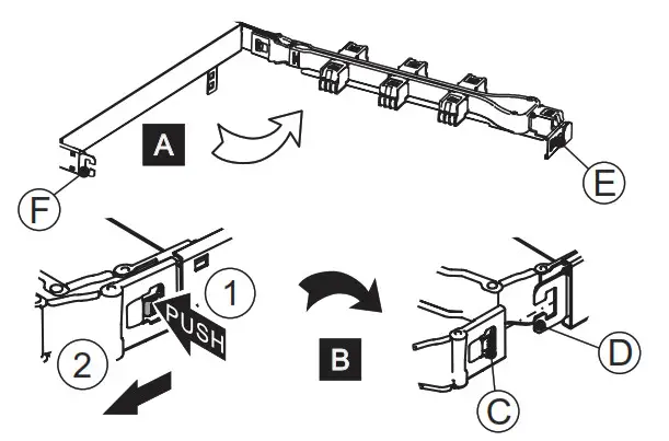 GIGABYTE S25x S47x Cable Arm - Fig9