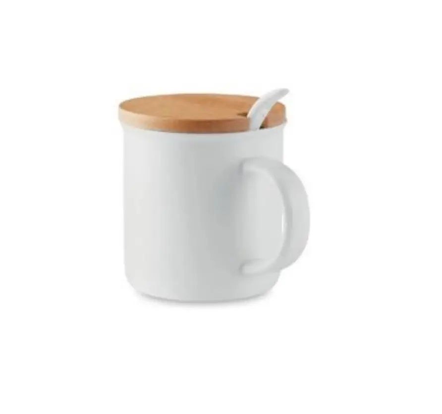 Mob Mo9708 Porcelain Mug With Spoon User Manual