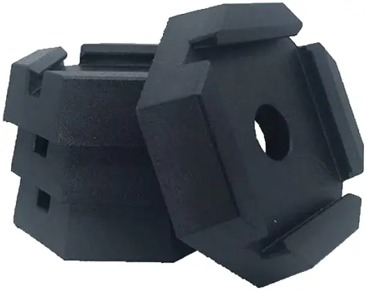 SnapPad Square 6 Permanently Attached RV Leveling Jack Pad 1