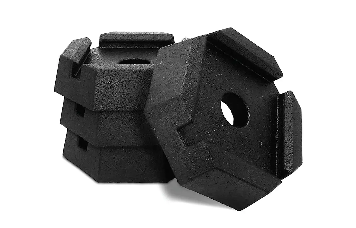 Snappad Square 6 Permanently Attached Rv Leveling Jack Pad Instruction Manual