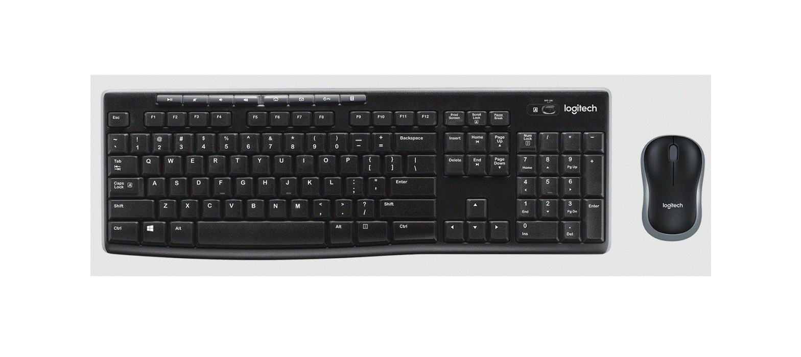 Logitech Mk270 Wireless Keyboard User Manual