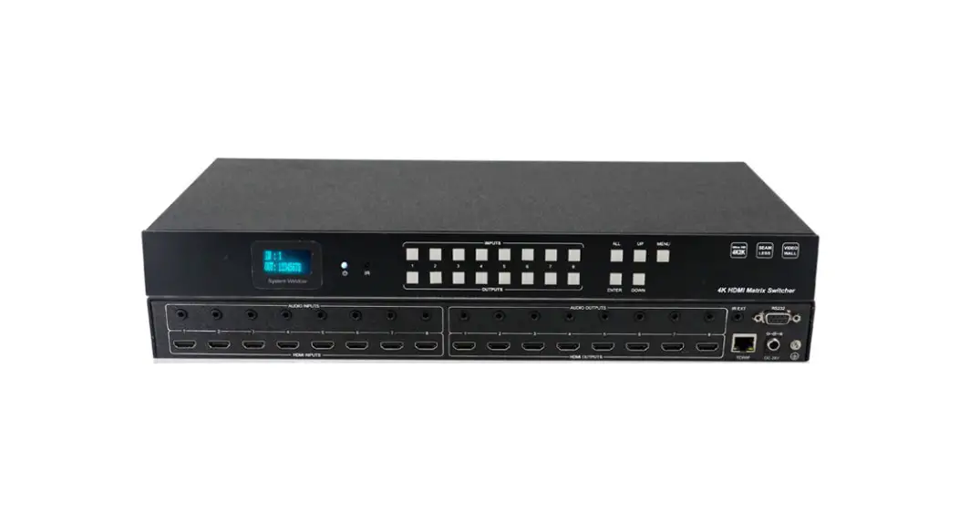 Beinghd Fm-800 8x8 Modular Matrix Switcher User Manual Beinghd Fm-800 8x8 Modular Matrix Switcher User Manual