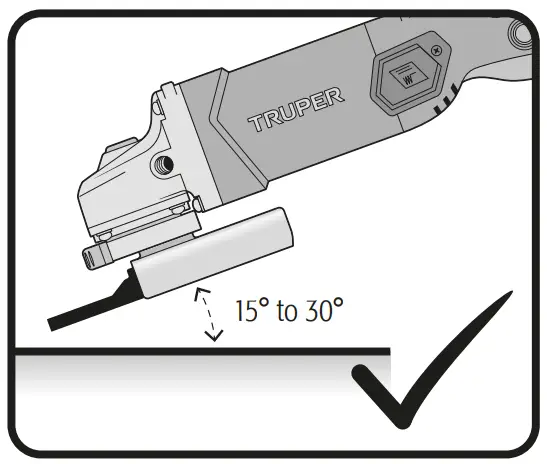 TRUPER ESMA-4512N Industrial Angle Grinder - fig 2