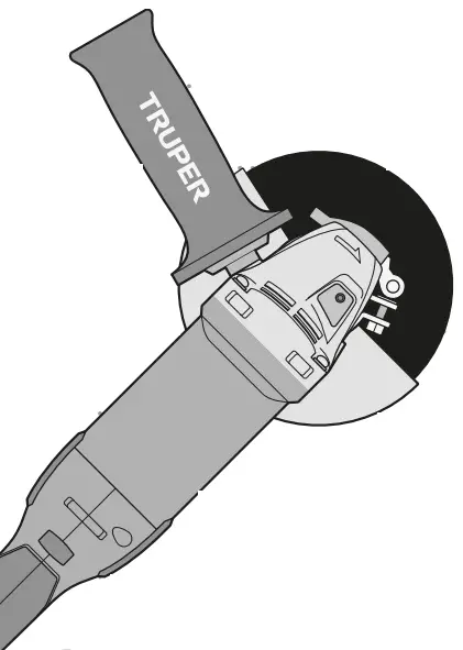 TRUPER ESMA-4512N Industrial Angle Grinder - fig 3