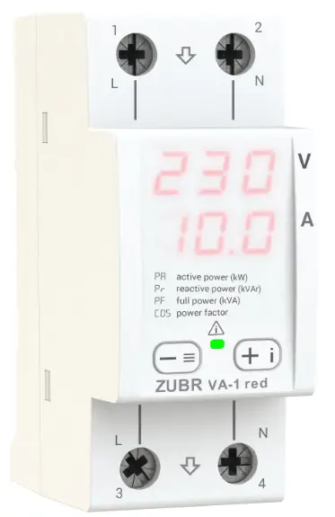 ZUBR VA-1 red Professionals Voltammeter