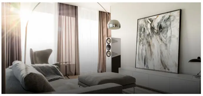 amphion Krypton3 Speakers - room