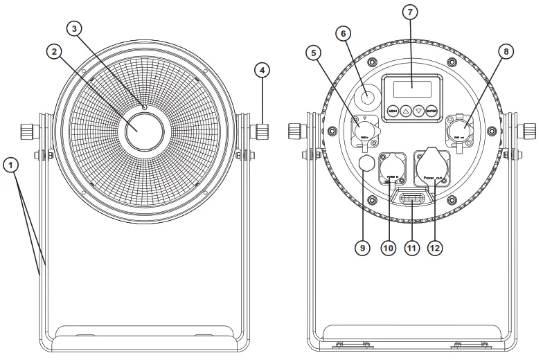 Eurolite 51914252 LED IP Tourlight 200 - Device