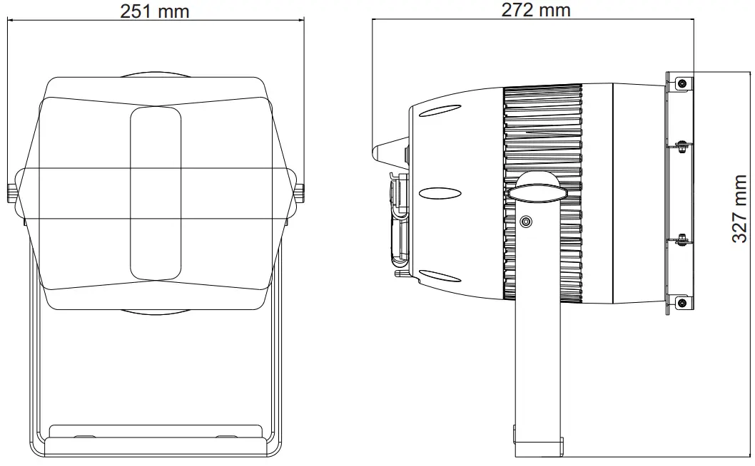 Eurolite 51914252 LED IP Tourlight 200 - Remote 2