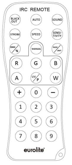Eurolite 51914252 LED IP Tourlight 200 - Remote