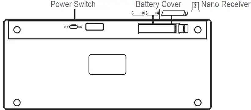 TECKNET- X315 -Wireless -Keyboard - 03