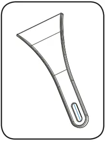 DAEWOO FTL213FWT0RS Fridge Freezer - Scraper