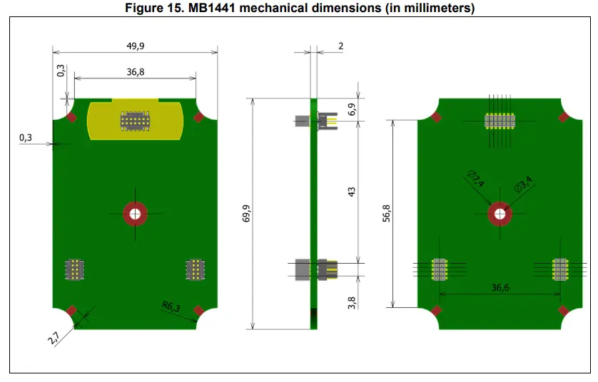 STLINK V3SET Debugger Programmer - Probe top side 11