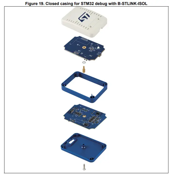 STLINK V3SET Debugger Programmer - Probe top side 15