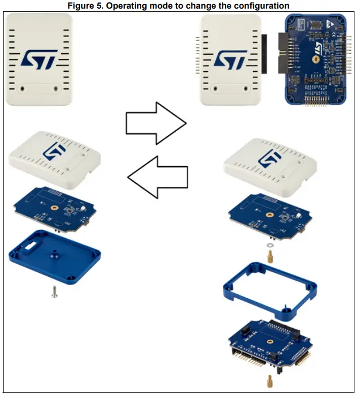 STLINK V3SET Debugger Programmer - Probe top side 3