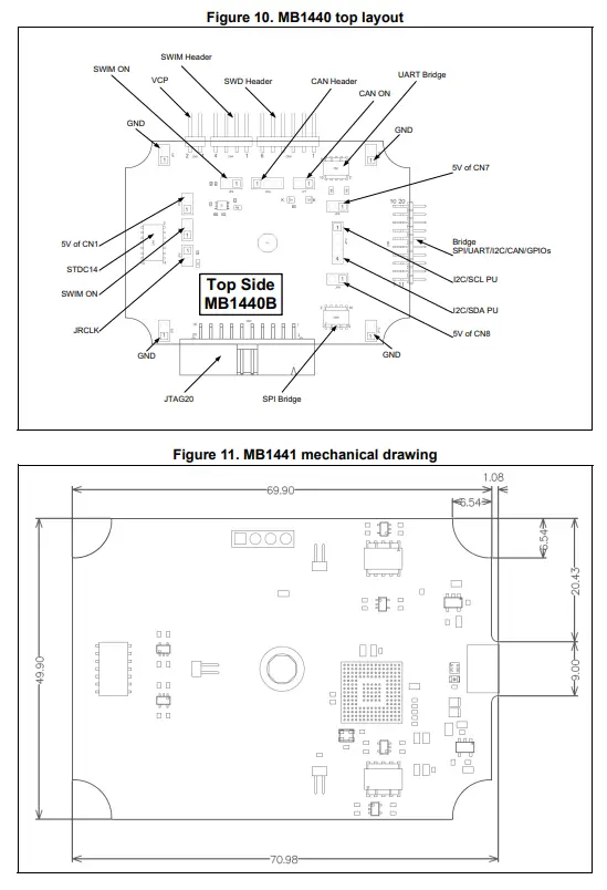 STLINK V3SET Debugger Programmer - Probe top side 7