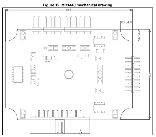 STLINK V3SET Debugger Programmer - Probe top side 8