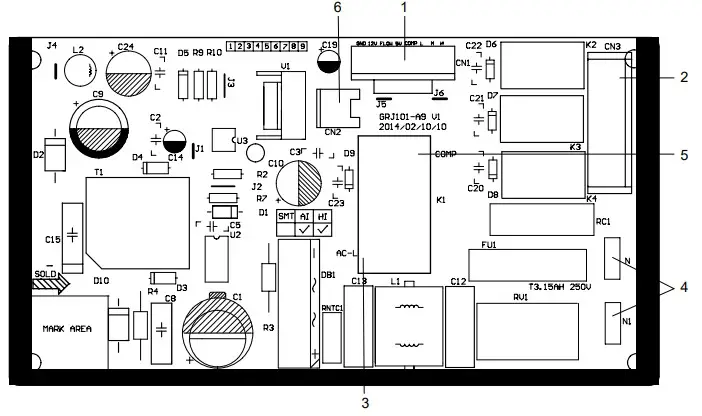 PCB Printed Diagram