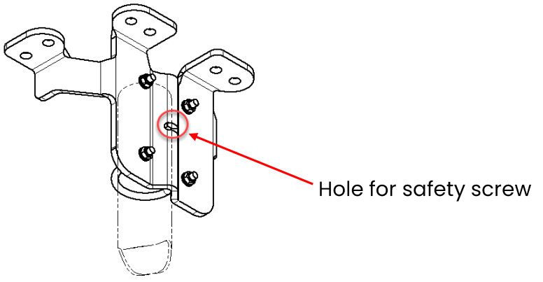 next green 27 001 76 HD 60 Ceiling and Floor Mount - pole pipe 1