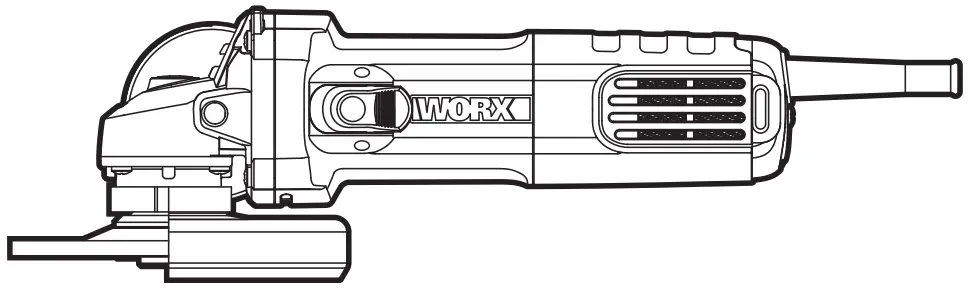 WORX WX713 Angle Grinder -
