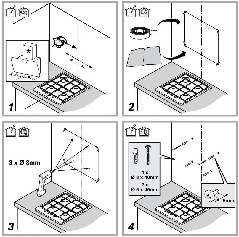 TEKA DVN 67050 TTC BK Kitchen Hood - Figure 2