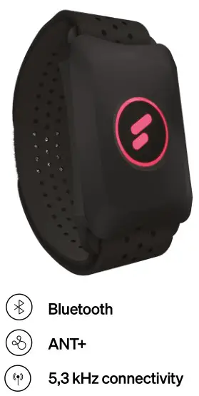 SPORTSTECH sTread Fold 2 in 1 Folding Treadmill - sPulse Heart Rate Wrist-Band