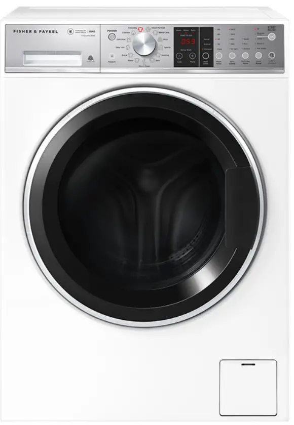 FISHER PAYKEL WH1060S1 Front Loader Washing Machine 10kg Steam Care