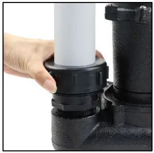 K2 PUMPS AQC150K Fits Most Sump and Effluent Pumps - Hand-tighten