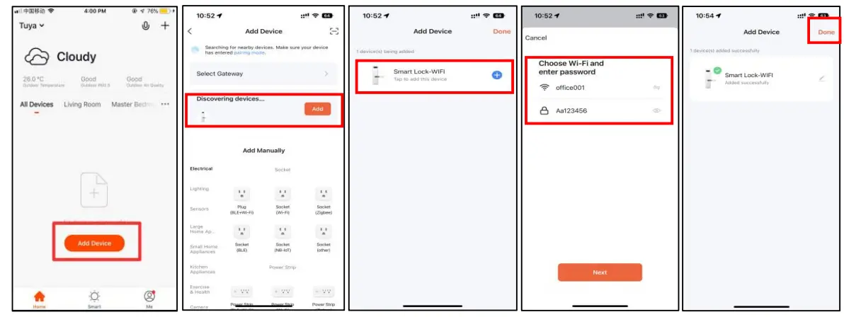 GOODUM H5-YW Smart Lock - Fig11