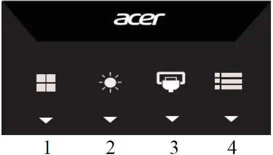 acer XZ273U LCD Monitor 14