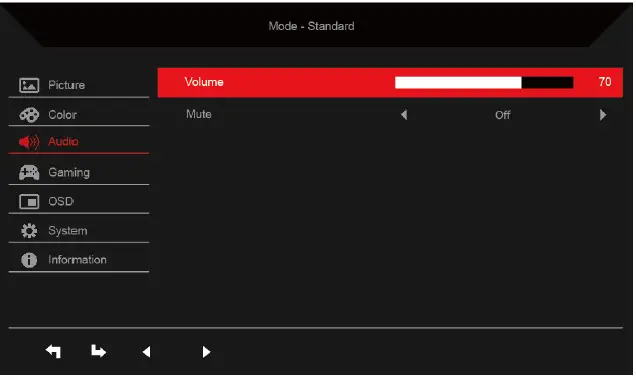 acer XZ273U LCD Monitor 20