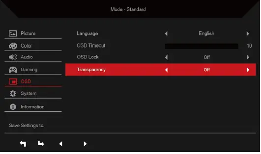 acer XZ273U LCD Monitor 22
