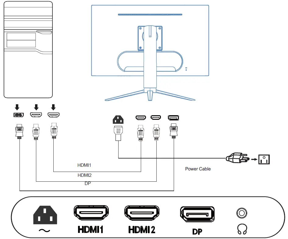 acer XZ273U LCD Monitor 8