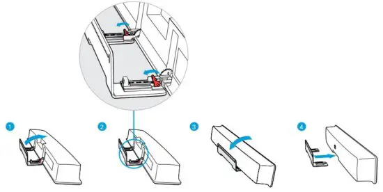 FIG 23 How to release the Quad Camera from the wall bracket.JPG