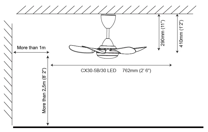COSA-CX30-5B-Ceiling-Fan-fig-18
