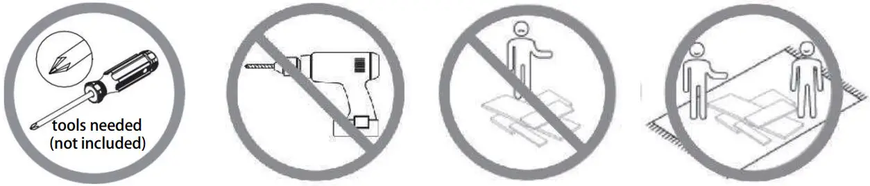 Warning instructions