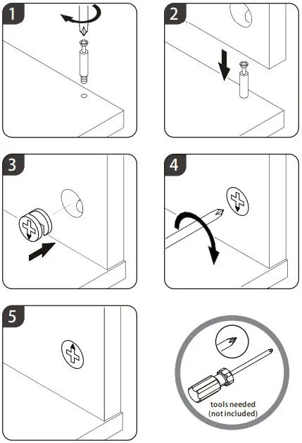 How to use cam lock system