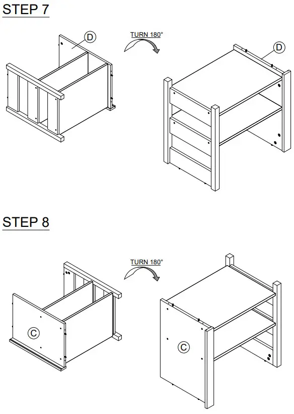 Furinno 21346 70 Inch TV Stand with Fireplace - fig 7