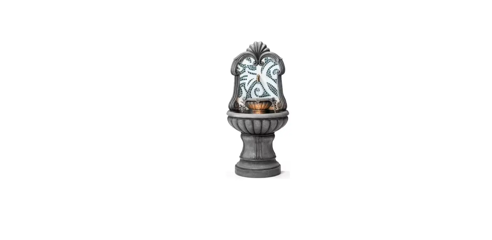 Glitzhome 35.25-in H Outdoor Fountain With Led Lights And Pump Instruction Manual