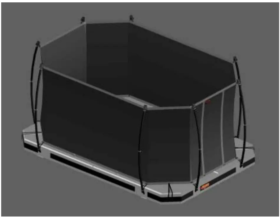 Avyna 223-I Pro-Line InGround Trampoline Set - fig 6