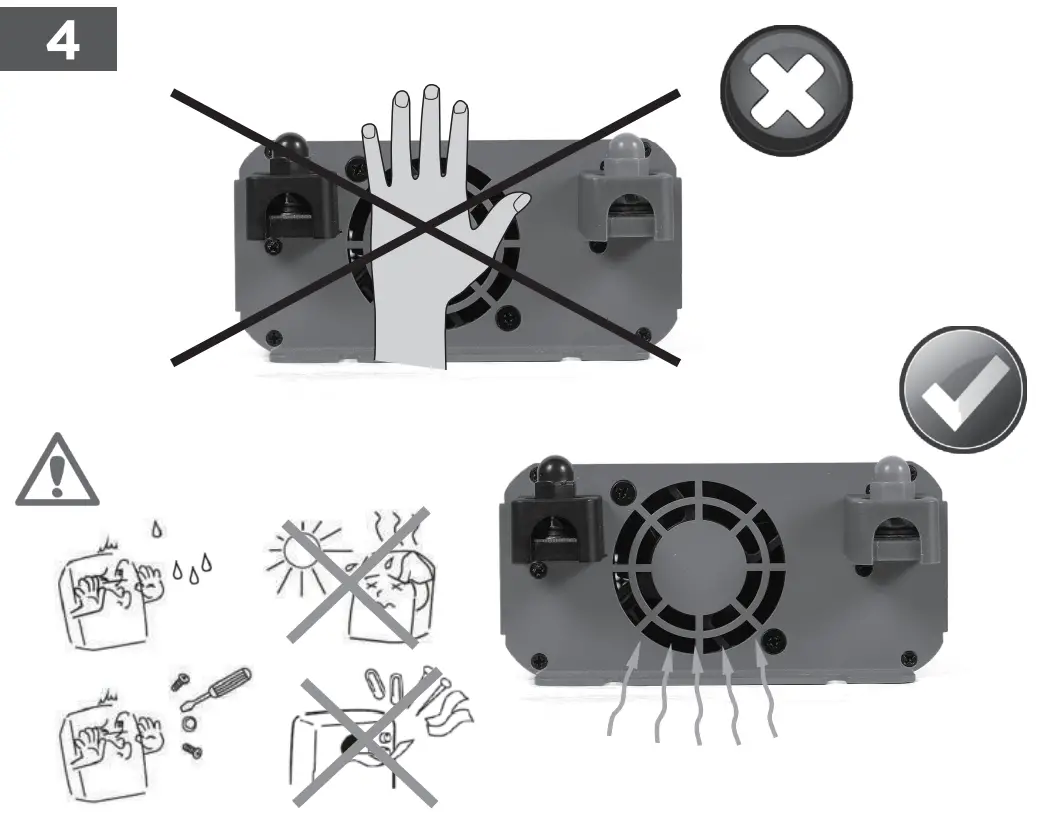 energenie EG PWC PS1000 01 1000W Pure Sine Wave Power Inverter - Feager3