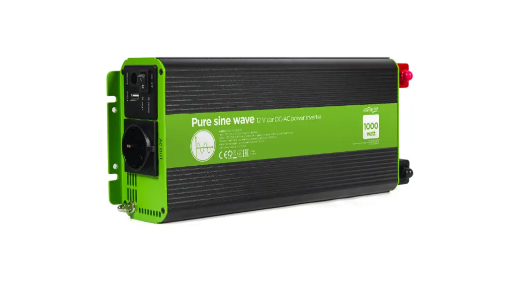 Energenie Eg-pwc-ps1000-01 1000w Pure Sine Wave Power Inverter User Manual